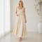 Ivory Linen Sleeveless Crop Top