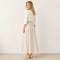 Textured Linen Maxi Skirt