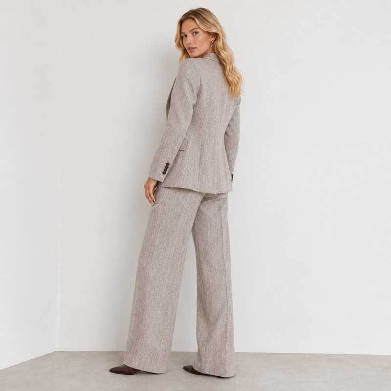 Women's Tailored Linen Blazer