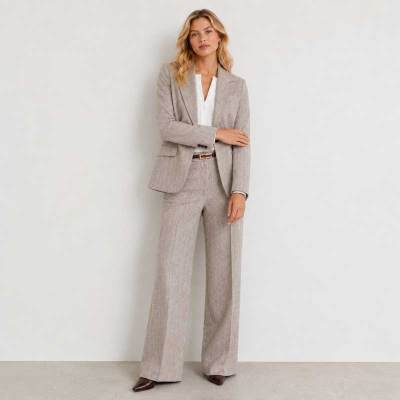 Women's Tailored Linen Blazer