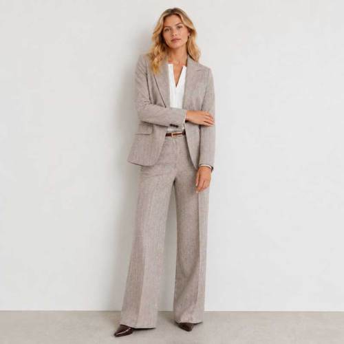 Women's Tailored Linen Blazer
