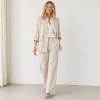 Women's Relaxed Linen Blazer