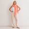 Soft Coral Linen Scarf for Women | Lightweight Summer Linen Wrap