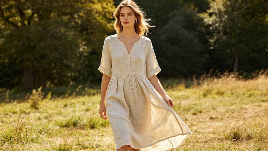 How to Build a More Natural Wardrobe With Linen Clothing