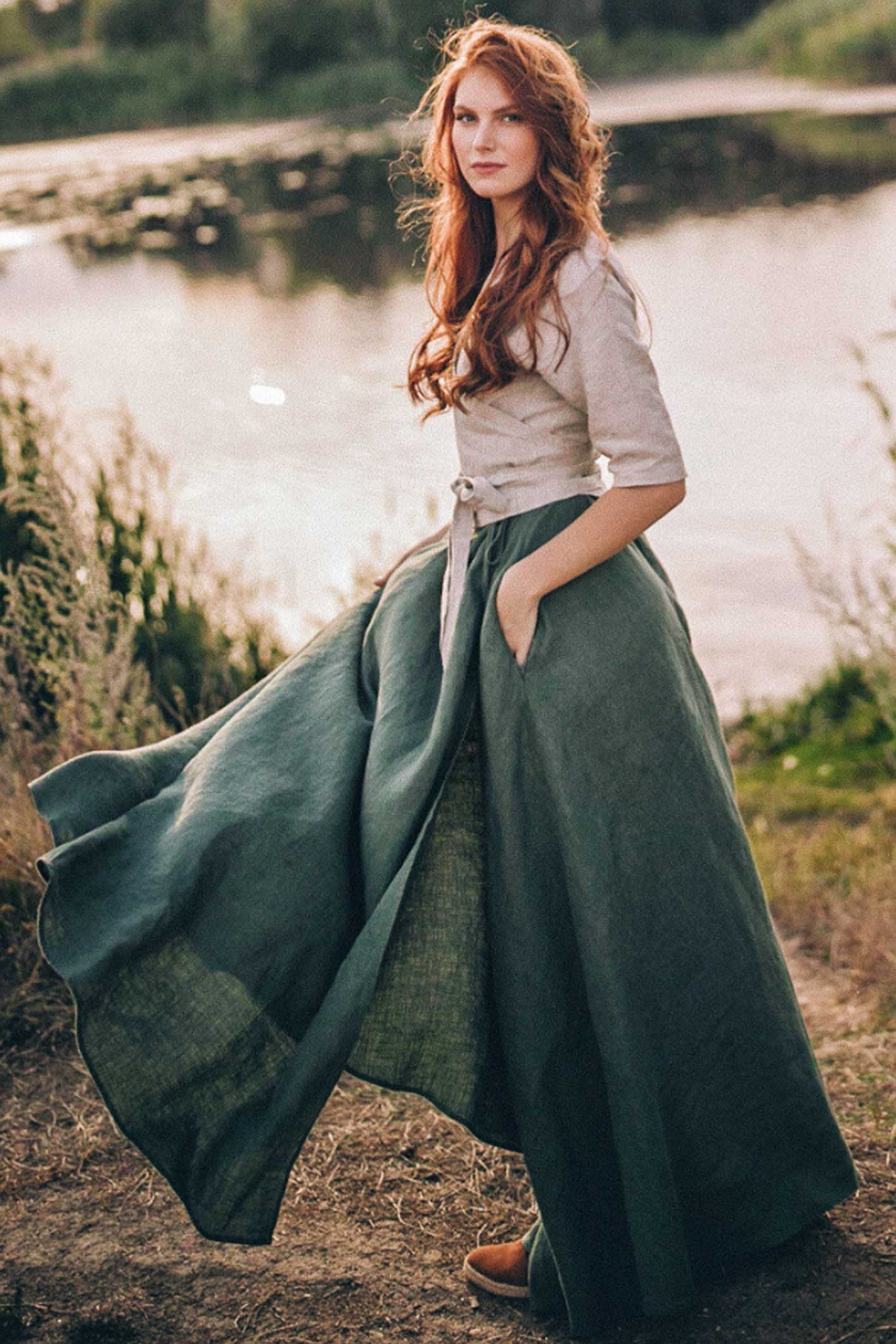 KOSSR Linen Bottoms