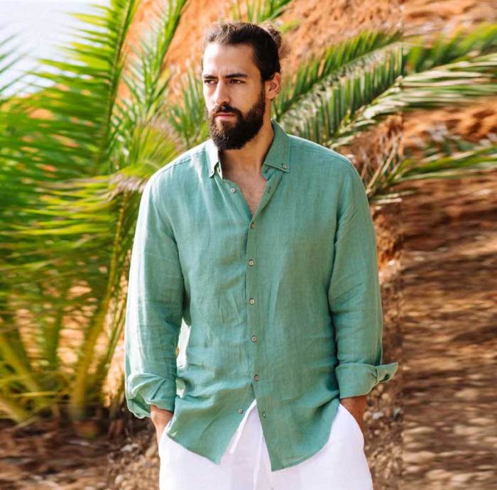 Men's Coastal Linen Shirt