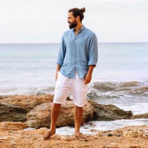 Men's Coastal Linen Shirt