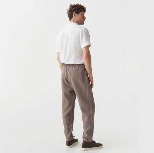 Men's Relaxed Linen Drawstring Pants