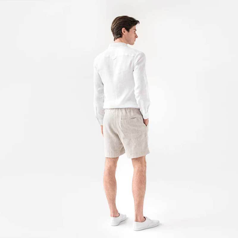 Men's Relaxed Linen Shorts
