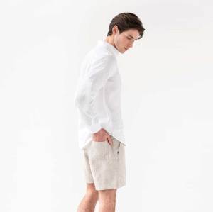 Men's Relaxed Linen Shorts