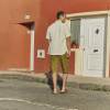 Men's Olive Linen Cargo Shorts