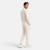 Men's White Linen Shirt and Pants Set