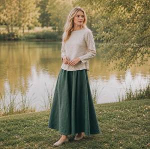 Women's Linen Staple Top