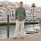 Men's Green Linen Shirt