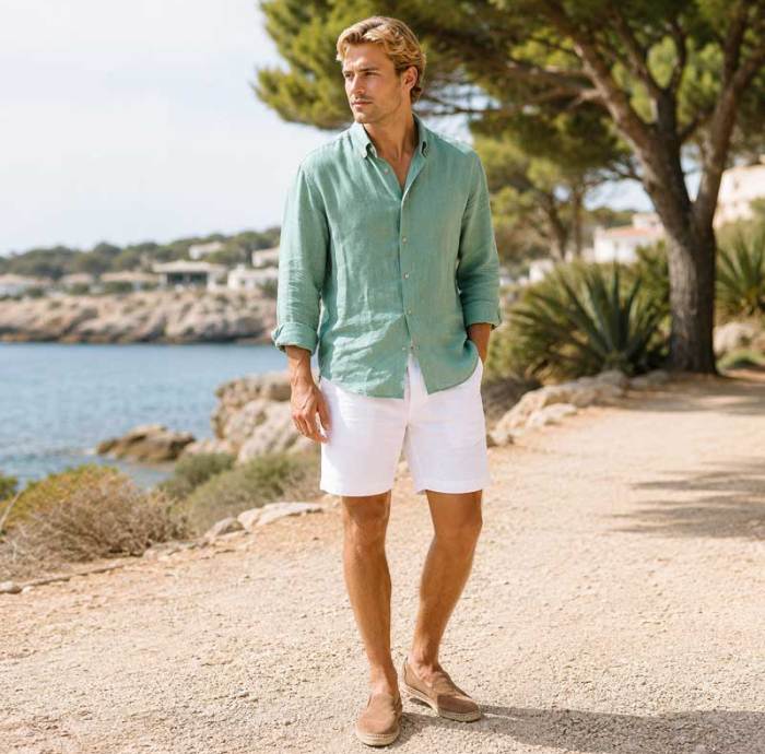Men's Coastal Linen Shirt
