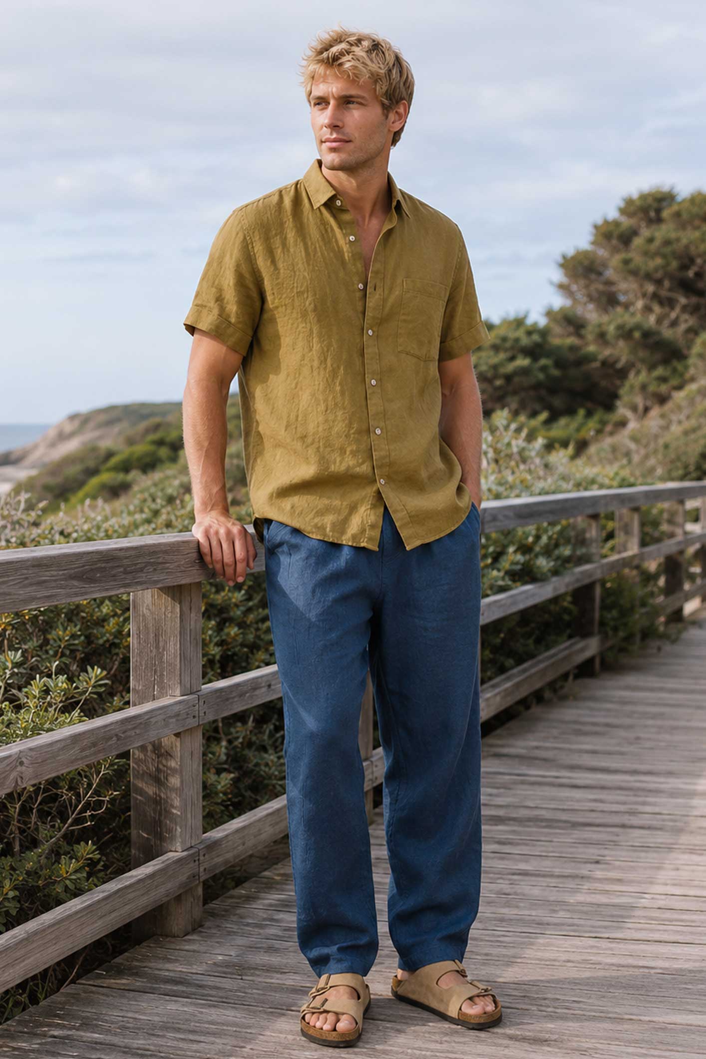 Men's Linen Shirts
