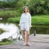 Printed Linen Shirt & Shorts Set