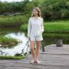 Women's Classic Linen Shirt | Relaxed Fit Long Sleeve Button-Up Shirt