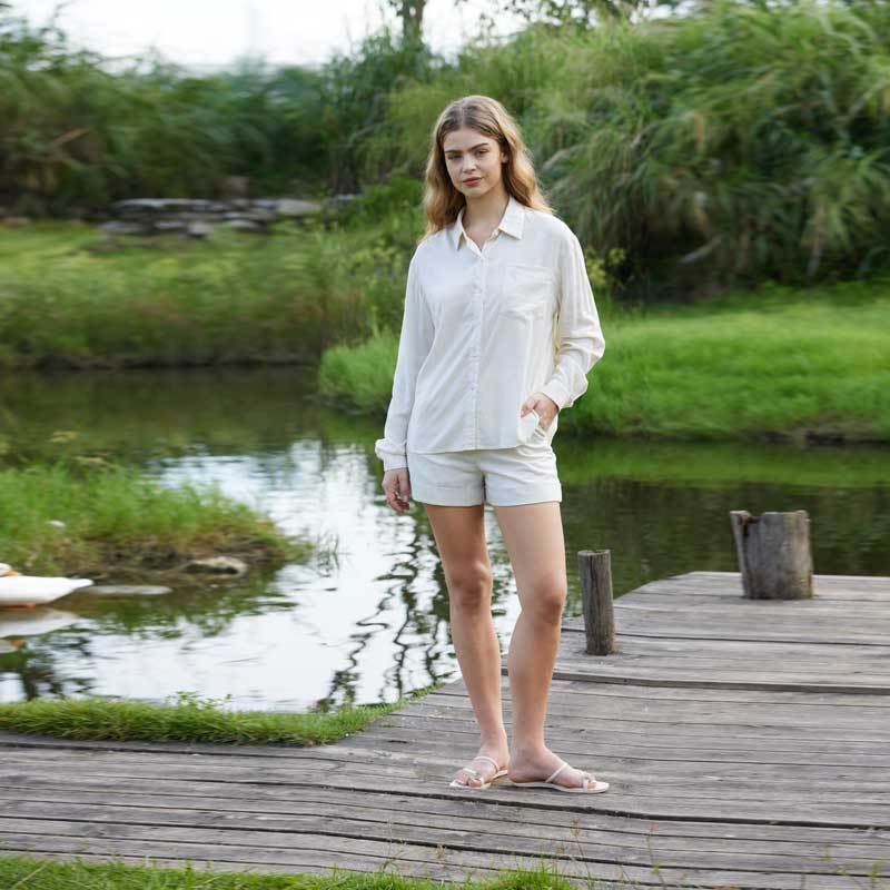 Women's Classic Linen Shirt