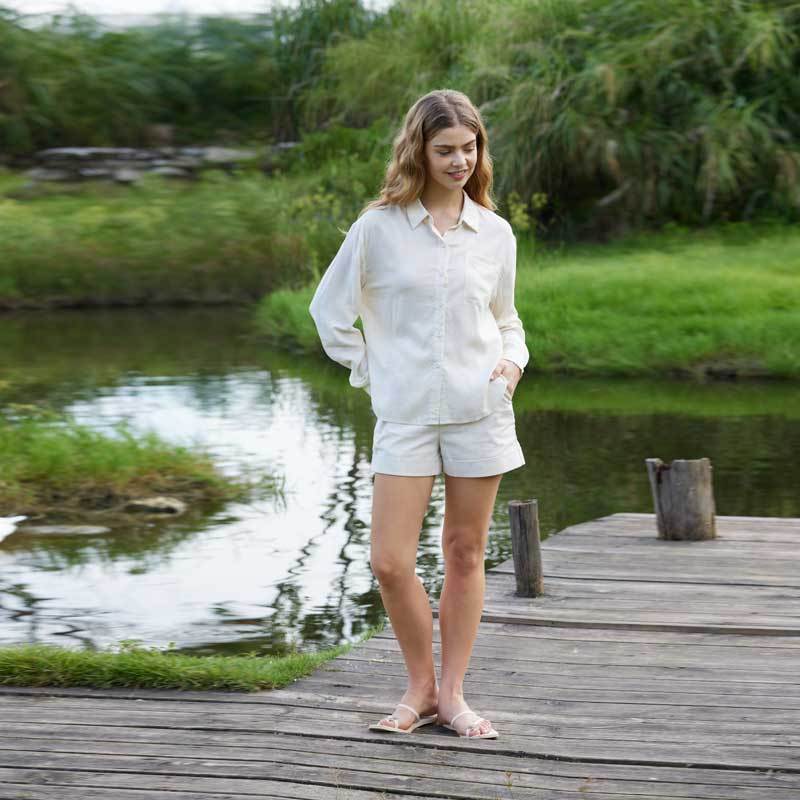 Women's Classic Linen Shirt