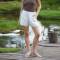 Women's Linen Shorts | Printed Relaxed Fit High Waist Casual Summer Shorts