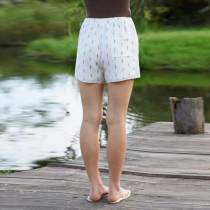 Women's Linen Shorts | Printed Relaxed Fit High Waist Casual Summer Shorts