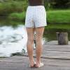 Women's Linen Shorts | Printed Relaxed Fit High Waist Casual Summer Shorts