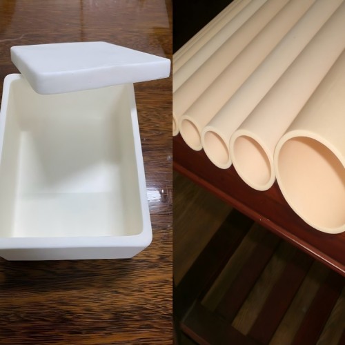 Alumina Crucibles & Tubes | High Purity Al₂O₃ >99%