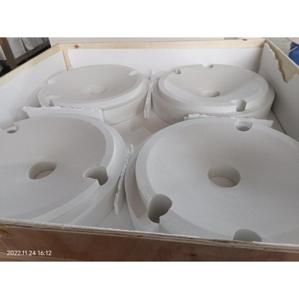 Custom CNC Machined Ceramic Fiber Parts for Furnace Linings