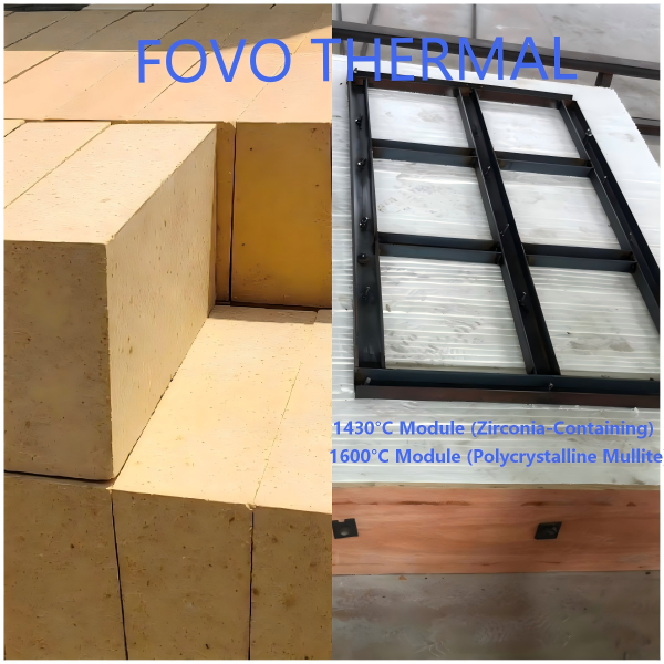 Ceramic Fiber Module vs Refractory Brick Total Cost Comparison - FOVO Thermal