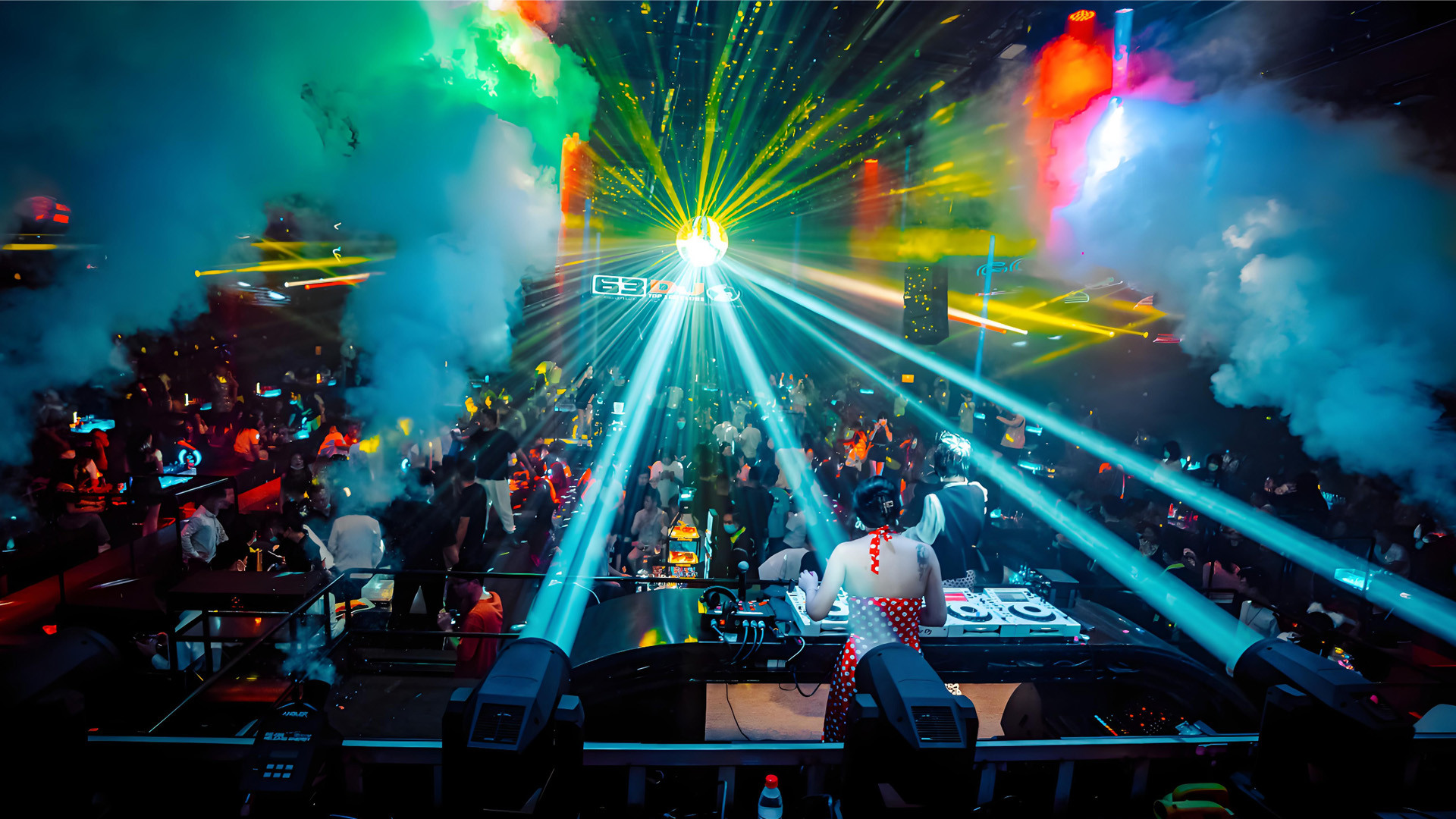 Bar DJ Laser