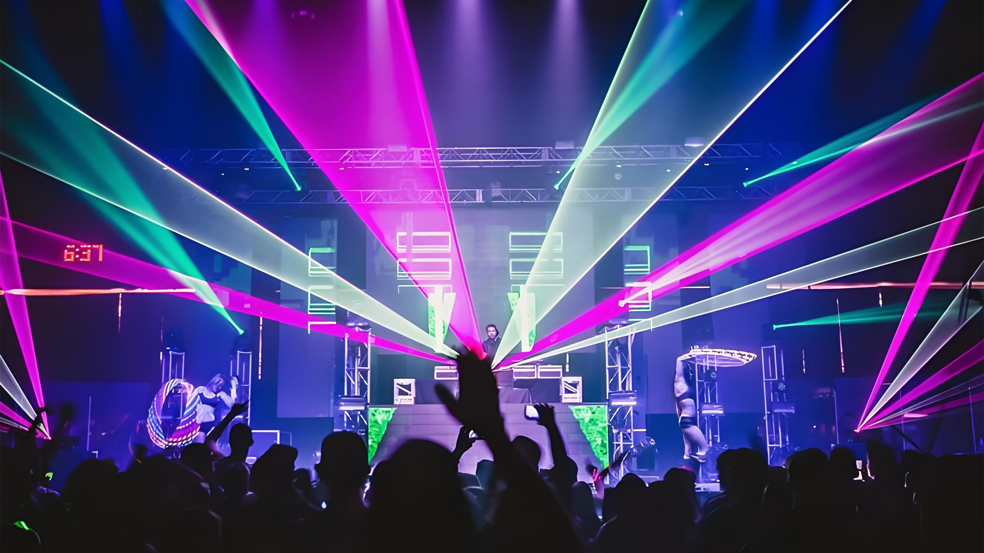 Bar DJ Laser
