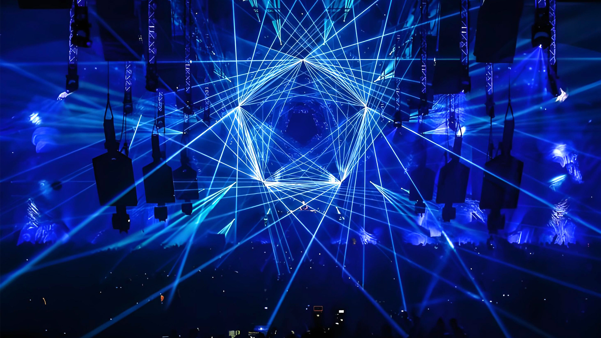 Music Festival Laser Effects