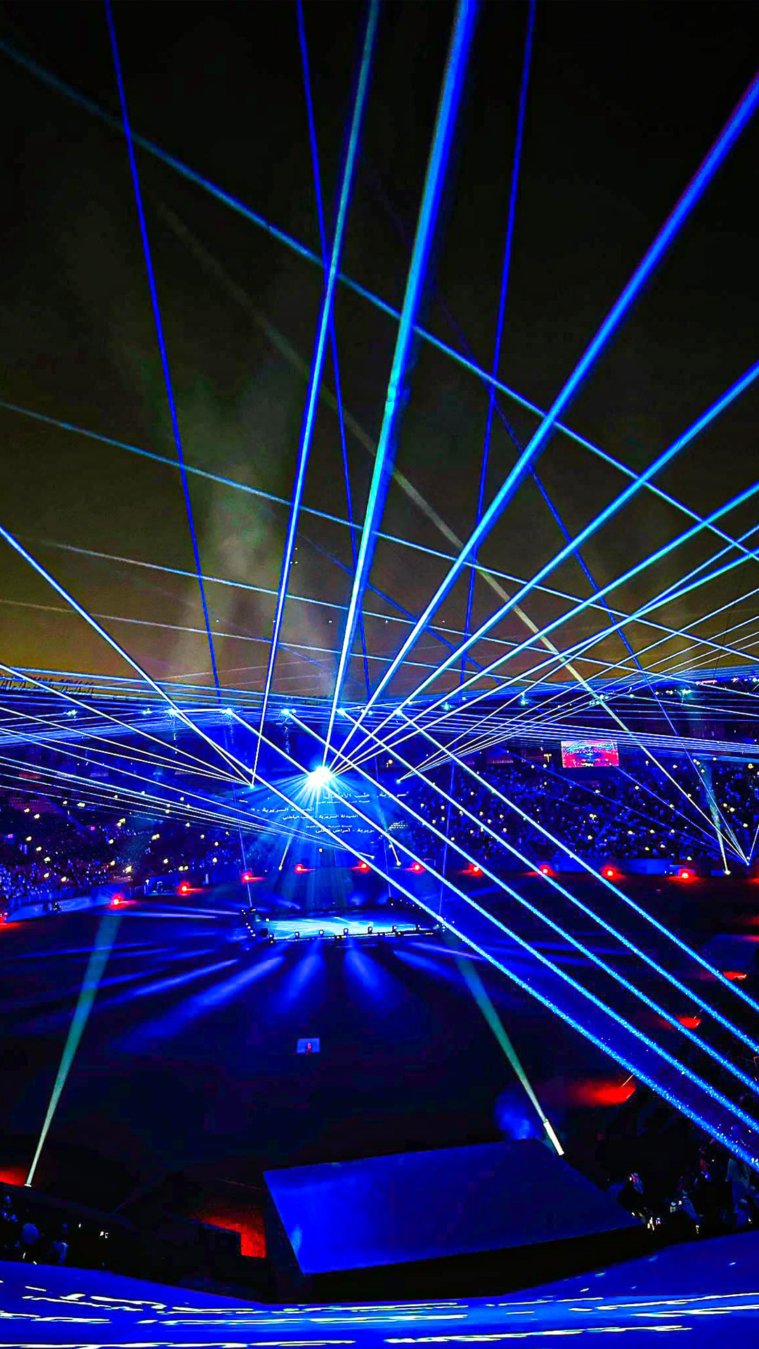 outdoor stage laser light