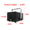 10W Waterproof RGB Laser Light | IP65 |DMX512 ILDA | Outdoor Laser Show