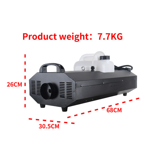 3000W Stage Fog Machine | 6L Tank | DMX Remote Control | 20m Spray Distance