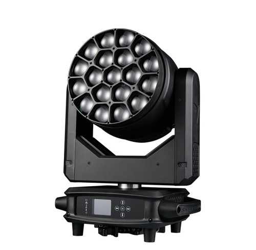 19*40W 蜂眼摇头灯 | 4-60° 变焦 | DMX512 | 声控