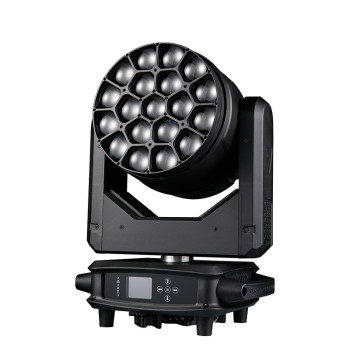 19*40W Bee Eye Moving Head Light| 4-60° Zoom | DMX512 | Sound Activated