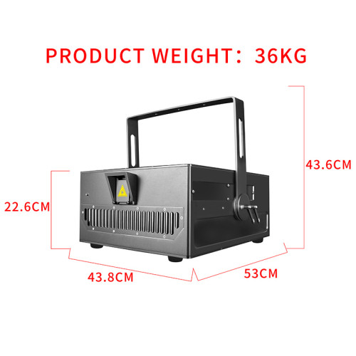 40w Waterproof  RGB  Laser Light |Ip65 | Programmable Dmx App Ilda Laser