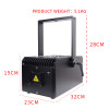 Mini 4w rgb animation laser light | IP54Indoor Programmable DMX APP ILDA Laser