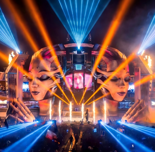 Success Story: Laser Project for US EDC Music Festival in Partnership with Local Integrator