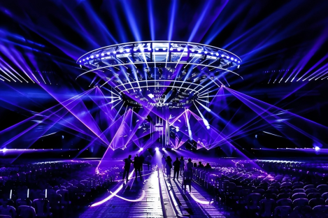 Outdoor large event setup