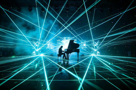 Full stage production setup