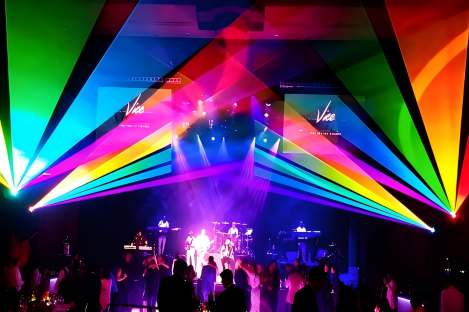 RGB lighting and laser integration