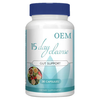 15-Day Cleanse Capsules | Promotes Digestive Comfort | Vegan friendly | OEM/ODM