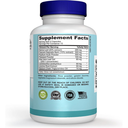 15-Day Body Cleanse Support Vegetarian Capsules | Promotes Digestive Comfort | OEM/ODM