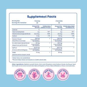 Saffron Gummies| Passionflower & GABA | Supports Mood & Focus | Suitable for Ages 4+ | OEM/ODM