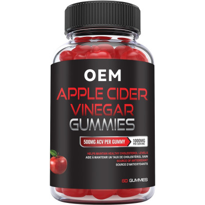 Apple Cider Vinegar Gummies | Healthy Living | Helps Boost Daily Metabolism & Gut Comfort | OEM/ODM