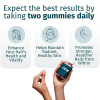 Vegetarian Vitamin Gummies|With Biotin & Multivitamins|Supports Hair, Nail, and Skin Health|OEM/ODM