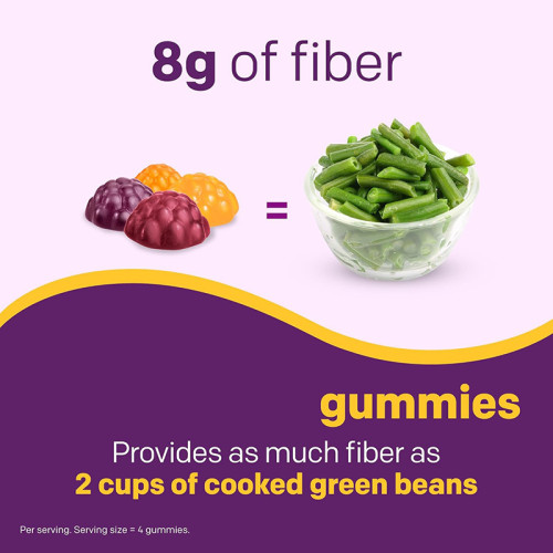 Prebiotic Fiber Gummies|With B Vitamins|Fruit-Flavored Formula|Supports Digestive Comfort|OEM/ODM